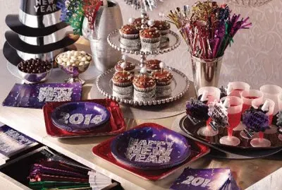 2014 New Years Party Table