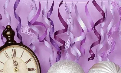 Decorations for New Years Party jigsaw puzzle