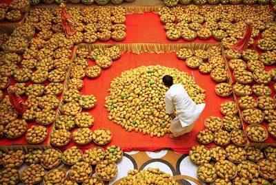 Mango Festival  India jigsaw puzzle