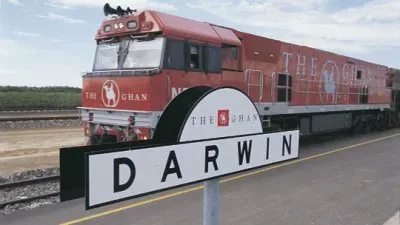 The famous Ghan  Darwin  Australia