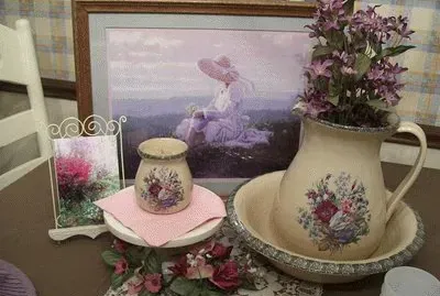 Purple Floral Feminine Still Life