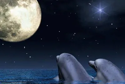 hablando con la luna
