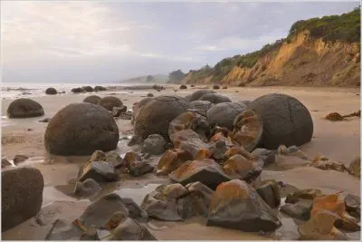 Cracked Stones on the Beach jigsaw puzzle