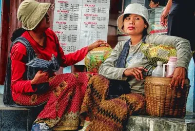 Back from the Market Sulawesi