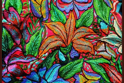 Embroidered pattern  Mexico