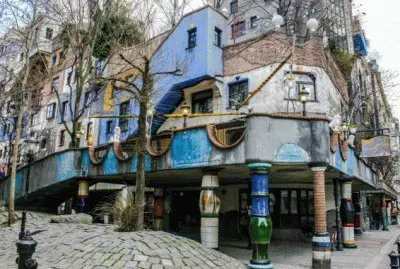 Hundertwasserhaus  Vienna  Austria