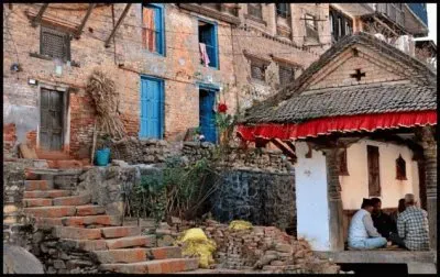 Old City  Kathmandu  Nepal