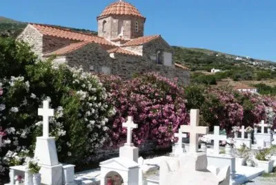Pitrofos Andros  Monastry  Greece