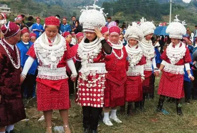 Dance ceremony Guangxi  China