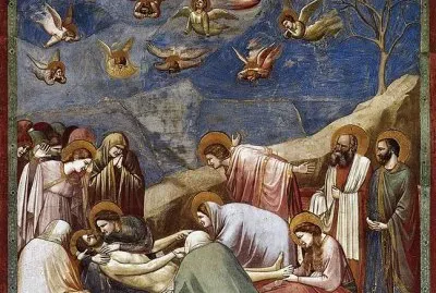 The Mourning of Christ   Giotta   Padua  Italy