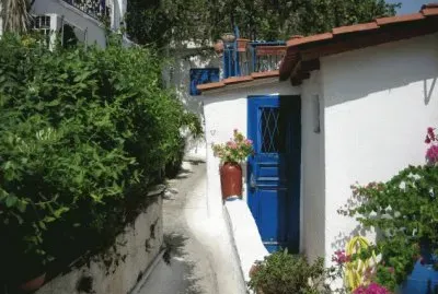 Downtown Athens near the Acropolis