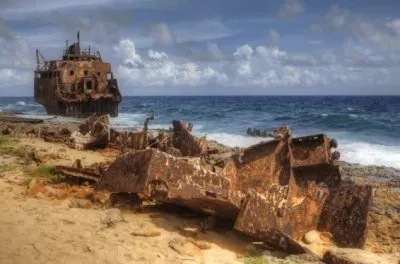 Ships wreck  Curacao jigsaw puzzle