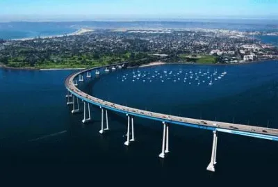 Coronado Bridge-San Diego jigsaw puzzle