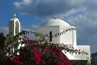 Church Elounda  Crete  Greece