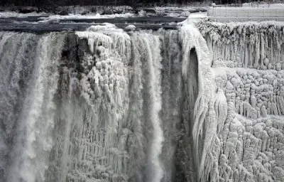 Frozen Niagara Falls january 2014
