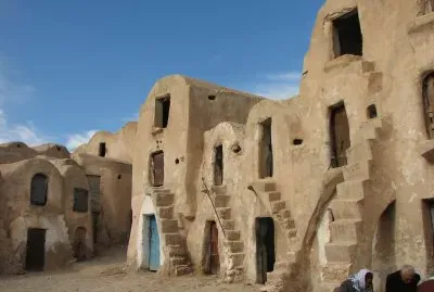 Ksar Houses in the Sahara
