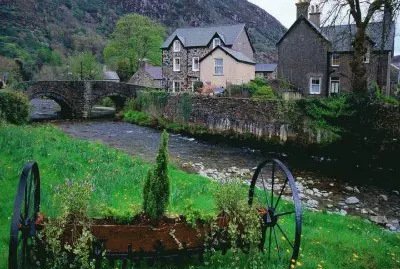 Stone Village of Beddgelert  Wales UK