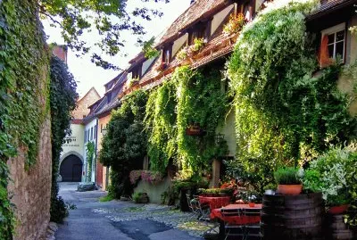 Summer in Rothenburg o/d Tauber  Germany
