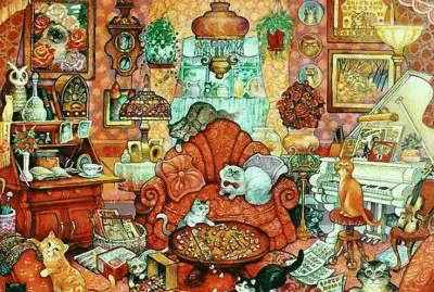 Gatos jigsaw puzzle