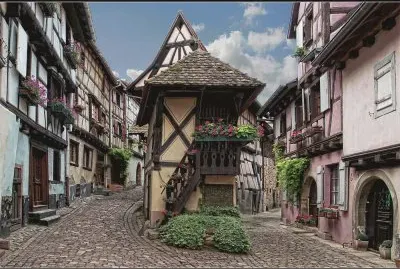 Eguisheim  Alsace  France
