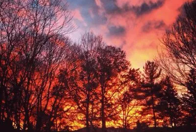 Ellwood City Pa. sunrise 1 12  14