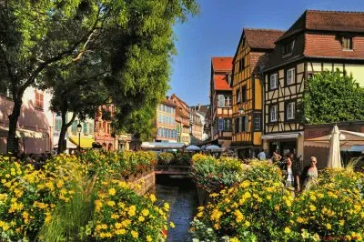 Summer in the Alsace  France jigsaw puzzle