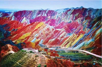 painted mountains-31 jigsaw puzzle