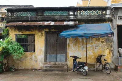 Fall into decay House Hanoi  Vietnam