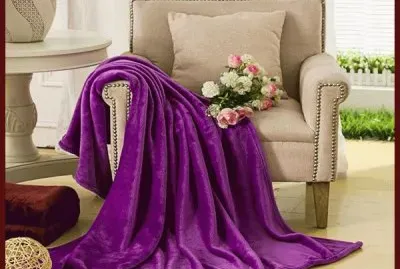 Luxurious Soft Purple Blanket