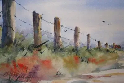 Watercolor jigsaw puzzle