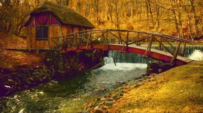 Bridge jigsaw puzzle