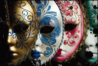 mascaras de carnaval o fiestas