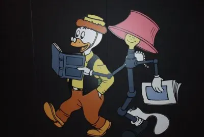 Gyro Gearloose and Laca