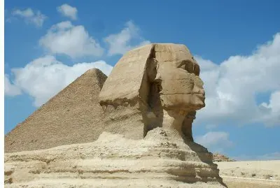 Sphinx in Gizeh  Egypt