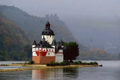 Island and Castle Pfalzgrafenstein  Germany
