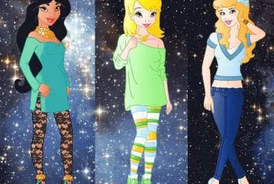 פאזל של Jasmine Tinkerbell Cinderella