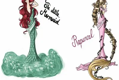 פאזל של Ariel Rapunzel