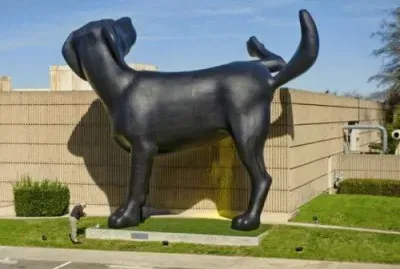 Bad Dog Sculpture-Orange County Museum of Art