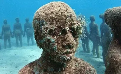 פאזל של cancun bajo agua