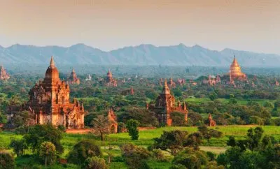 More than 2000 Temples in Bagan  Myanmar