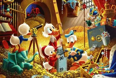Counting the Money jigsaw puzzle