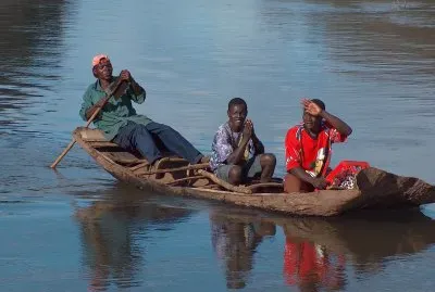 Crocodile river Mozambique