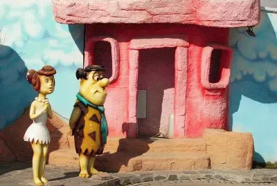 Fred and Wilma Flintstone