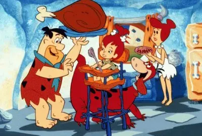 Fred, Wilma and Pebbles  Flintstone