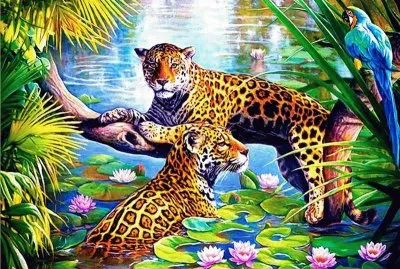 jaguares en la selva