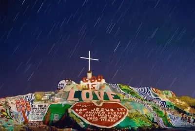 Salvation Mountain-Art Attraction in Niland jigsaw puzzle