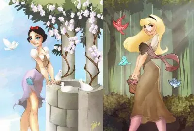 SnowWhite Aurora jigsaw puzzle