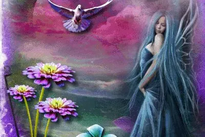 Fairy in the Purple Night