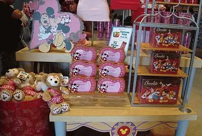 Valentine Display-Disneyland
