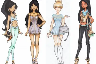 Jasmine Cinderella Pocahontas